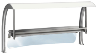 Верхняя стойка с 1 полкой 4 GN Electrolux 856245 (ZLSS16HS) в ШефСтор (chefstore.ru)